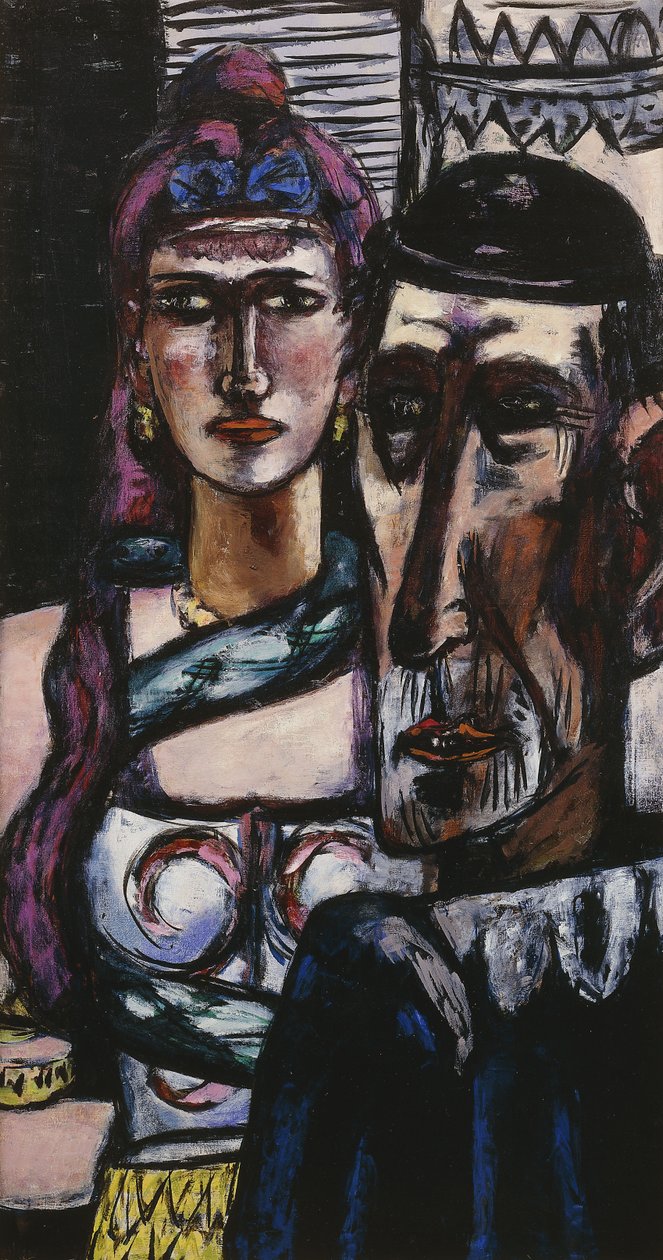 Kunstnere; Artisten av Max Beckmann