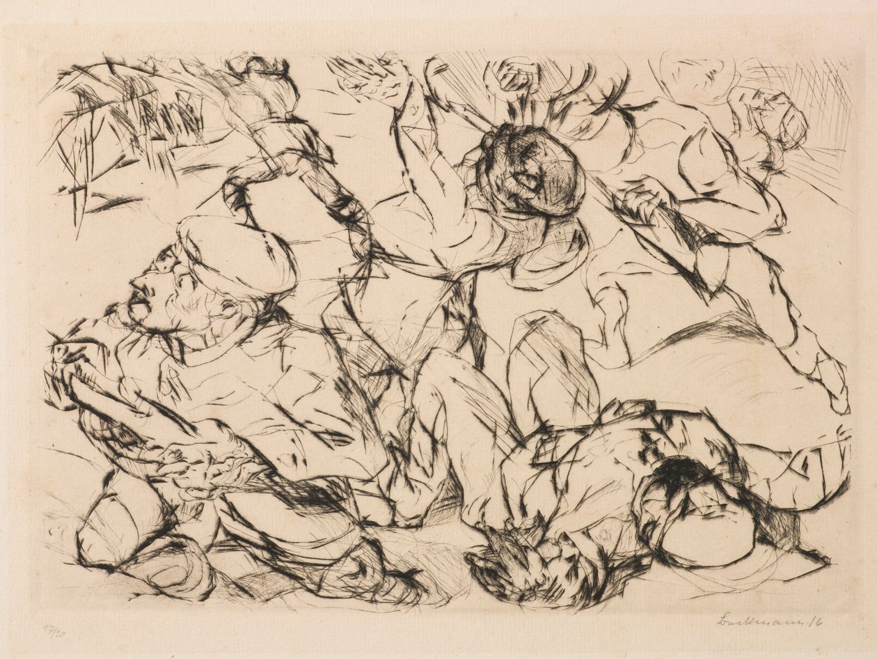 Overfall av Max Beckmann