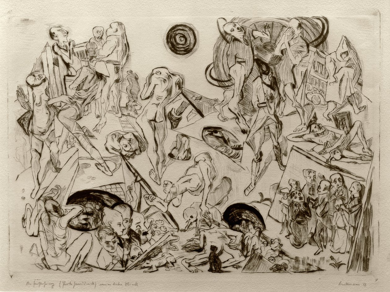 oppstandelse av Max Beckmann