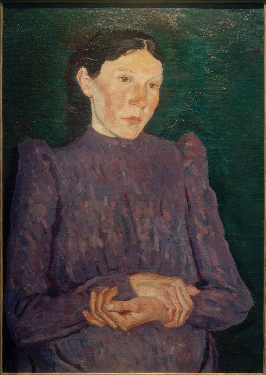 Portrett av fru Pagel av Max Beckmann