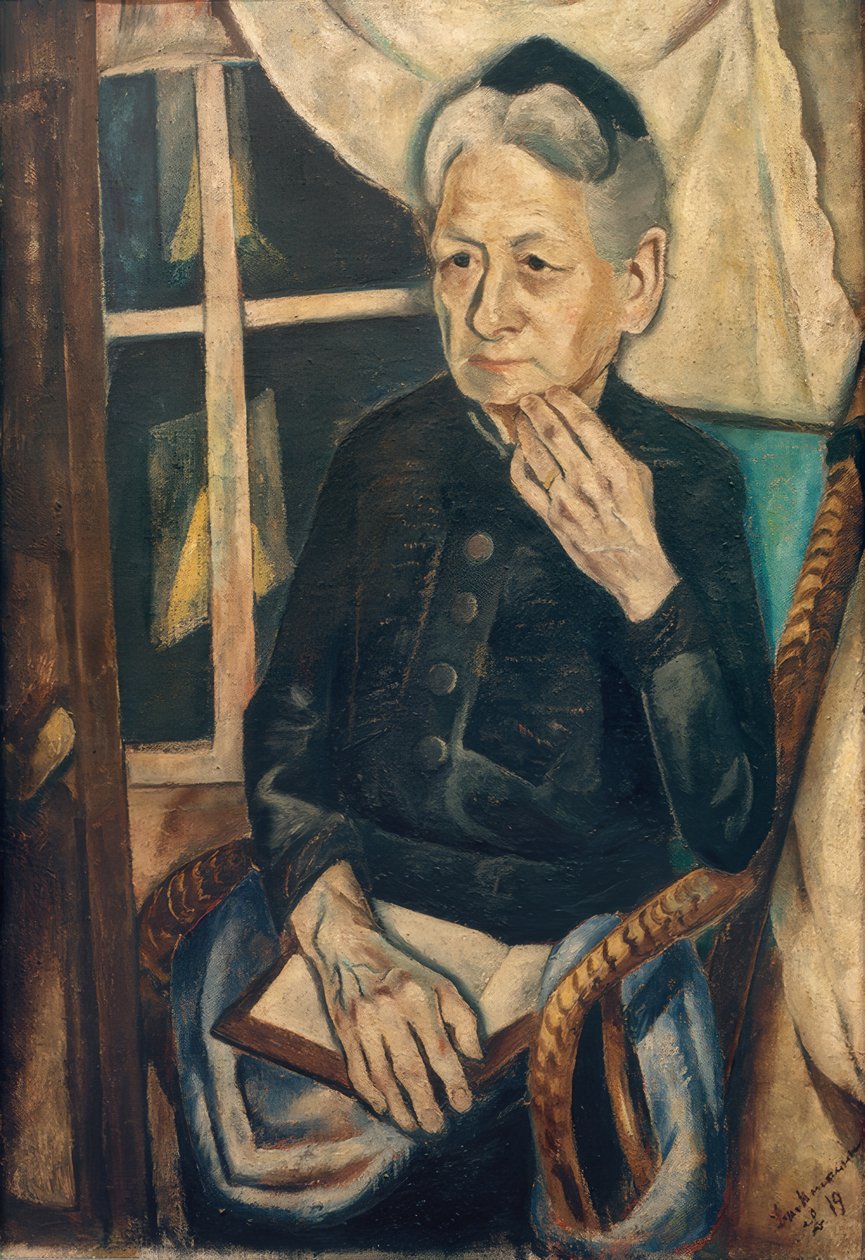 Portrett av fru Tube av Max Beckmann