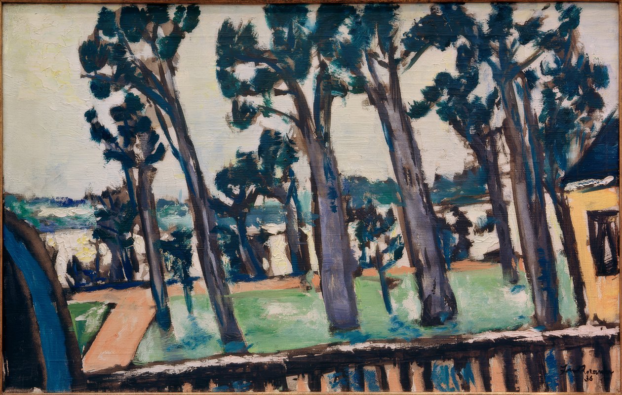 Utsikt fra Rupenhorn til Havel av Max Beckmann