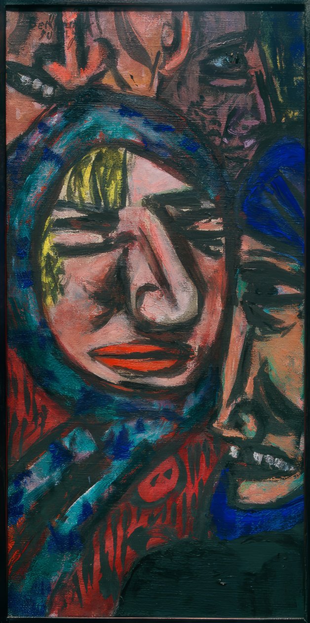 Bowery av Max Beckmann