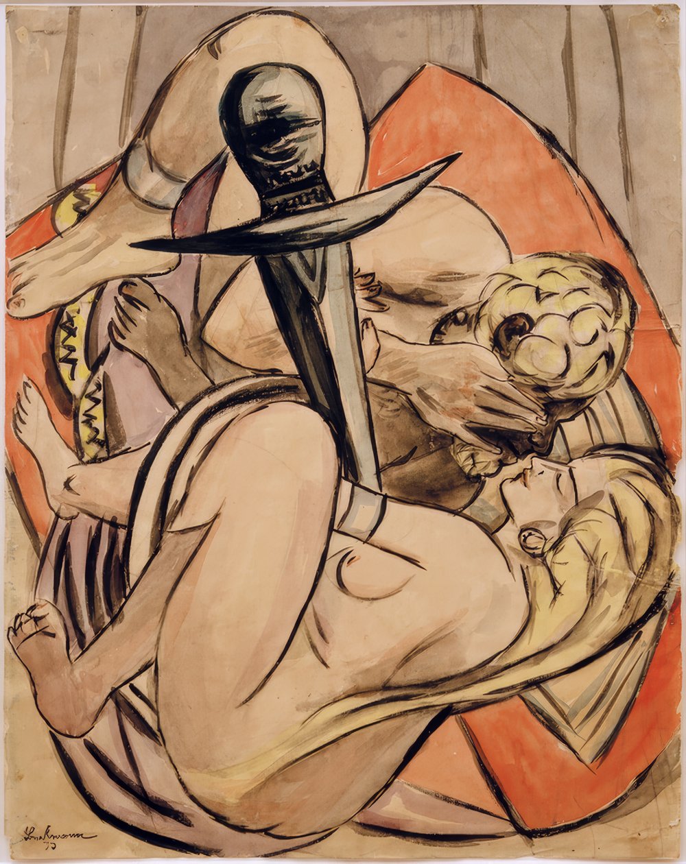bror og søster av Max Beckmann