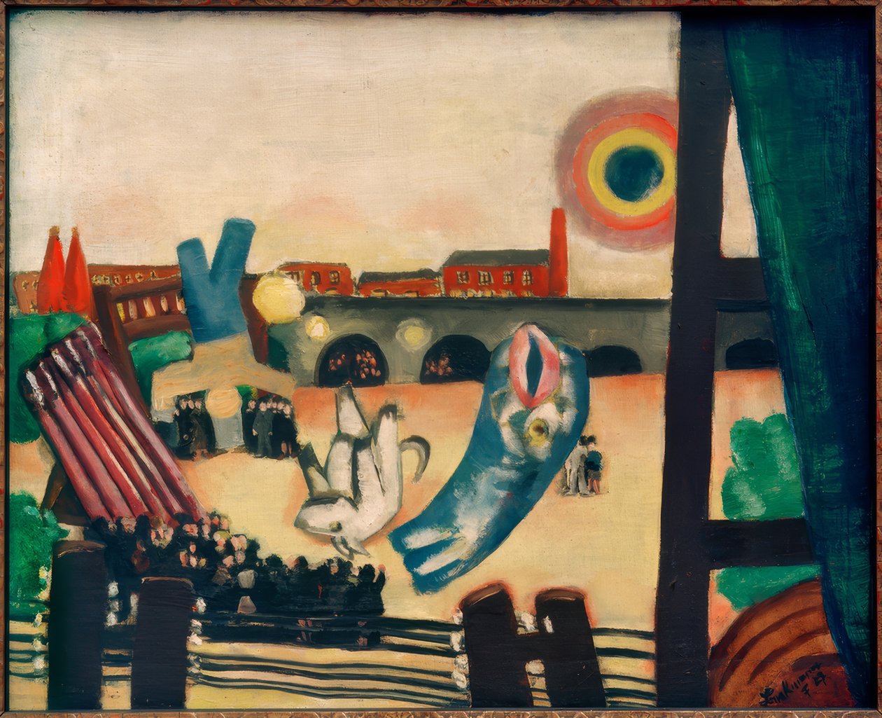 kinesisk fyrverkeri av Max Beckmann