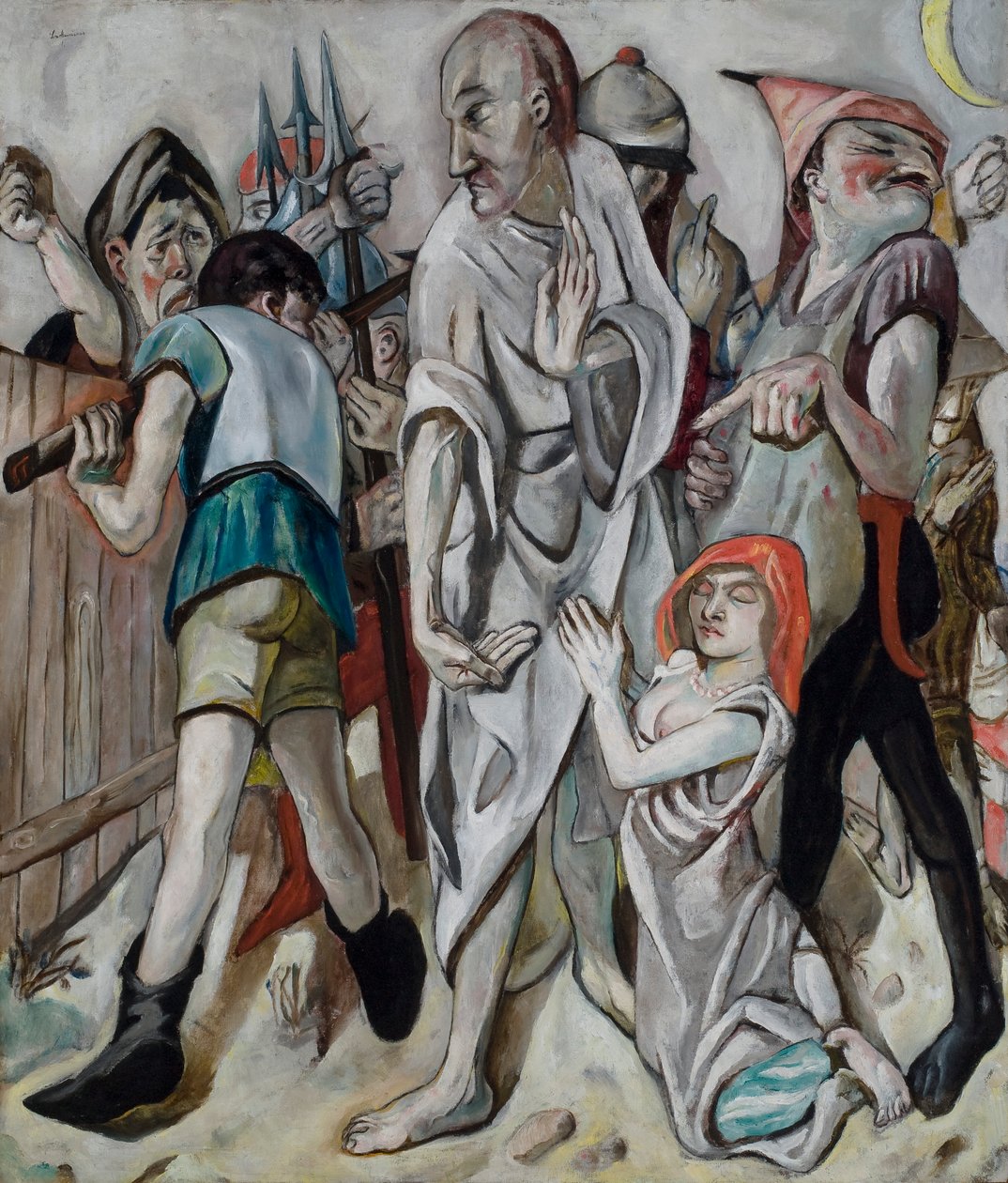 Kristus og synderen av Max Beckmann