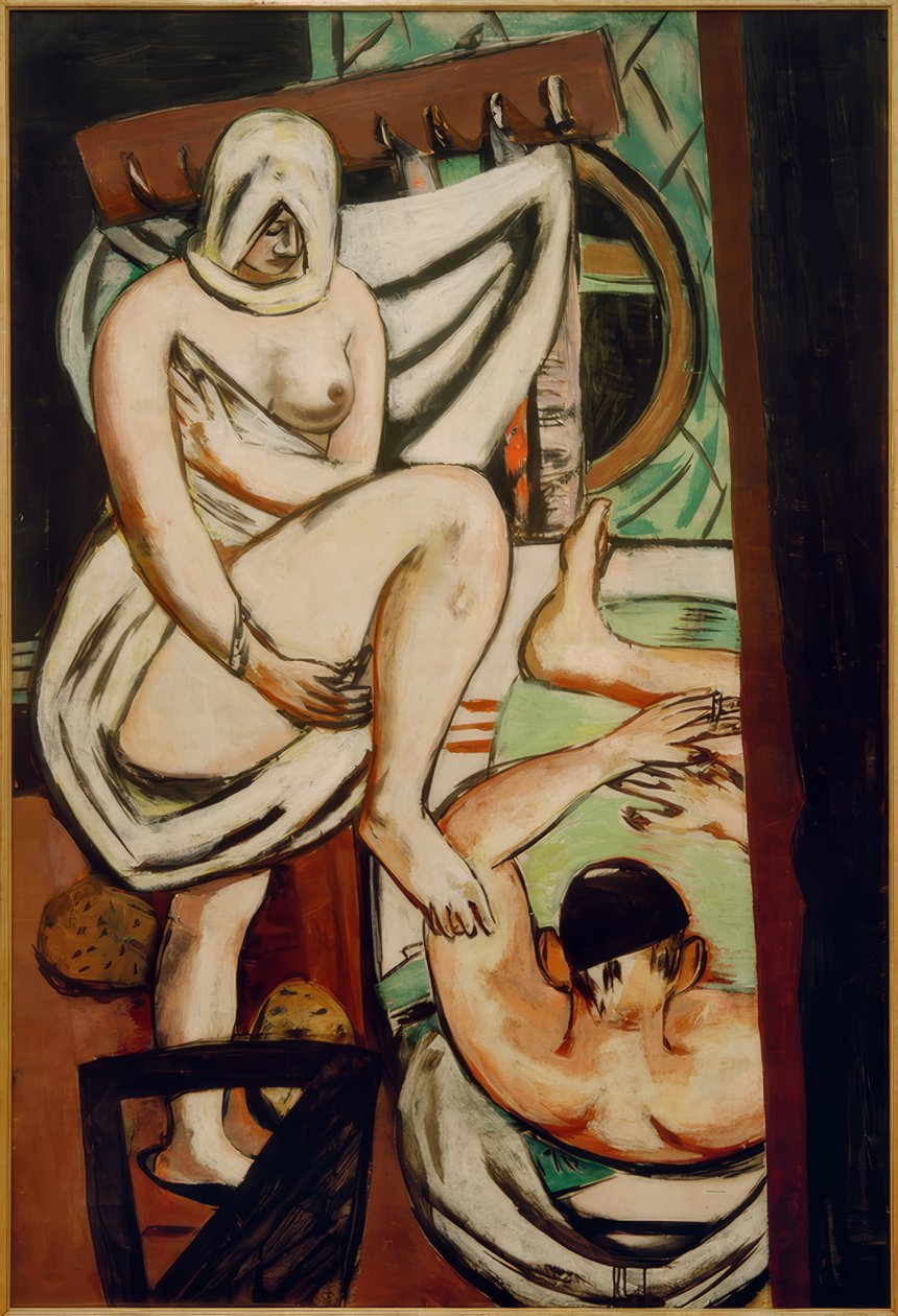 Badet av Max Beckmann