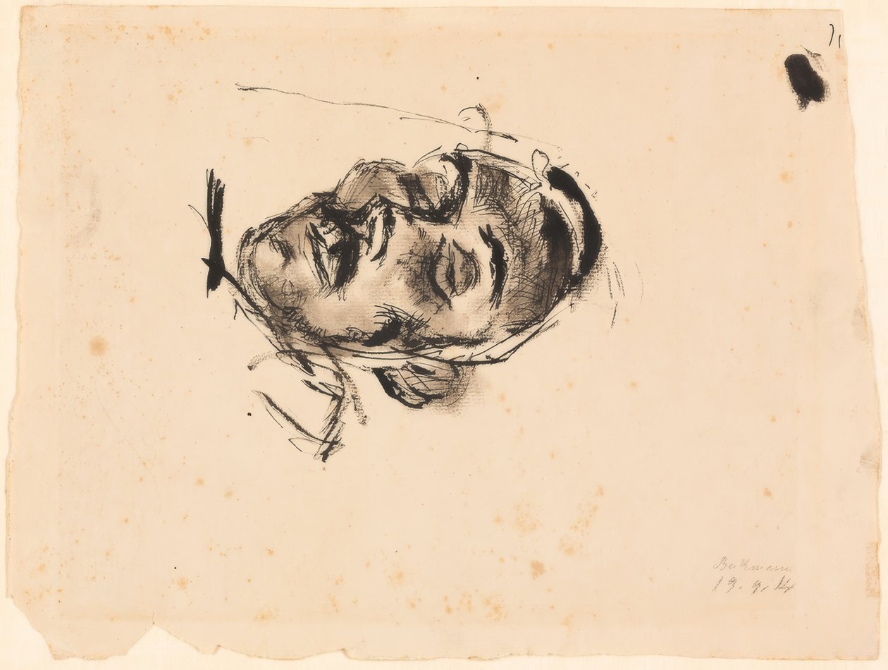 Død russer av Max Beckmann