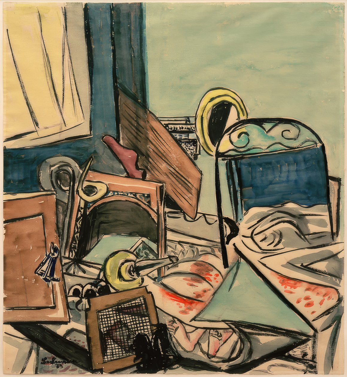 Mordet av Max Beckmann