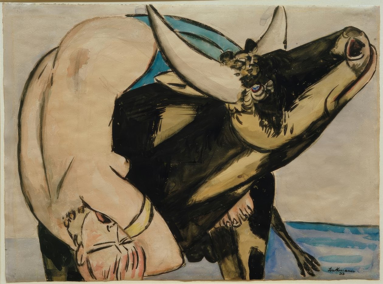 Ranet av Europa av Max Beckmann