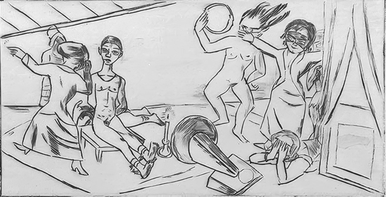 Drømmen II av Max Beckmann