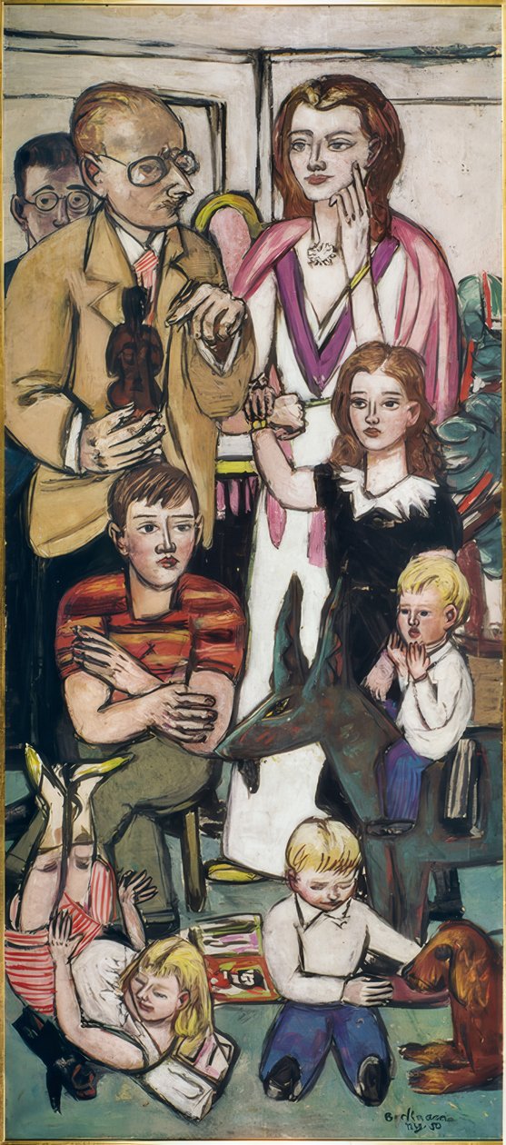 Familien Die Hope av Max Beckmann