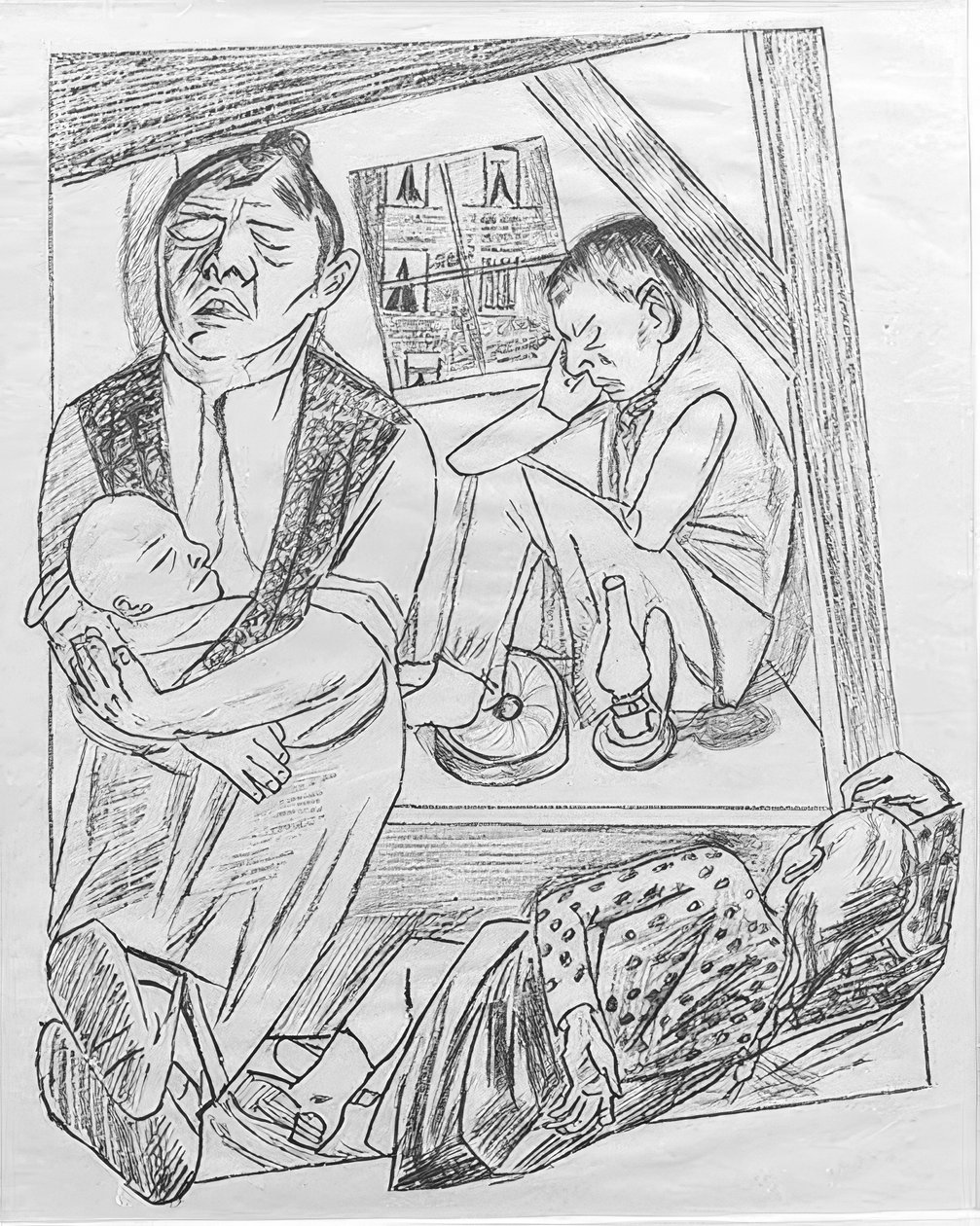 Natten av Max Beckmann