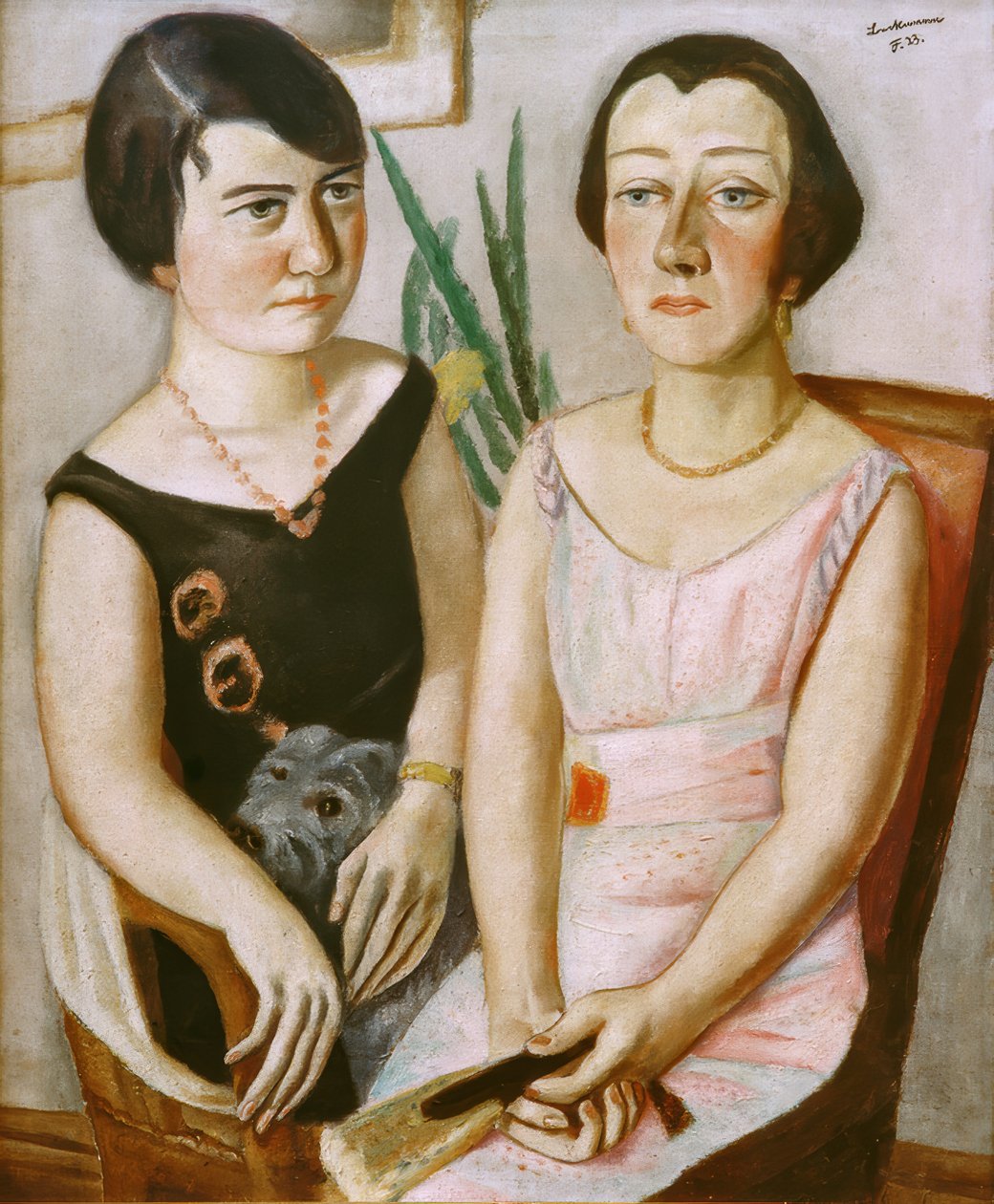 Dobbeltportrett av Max Beckmann