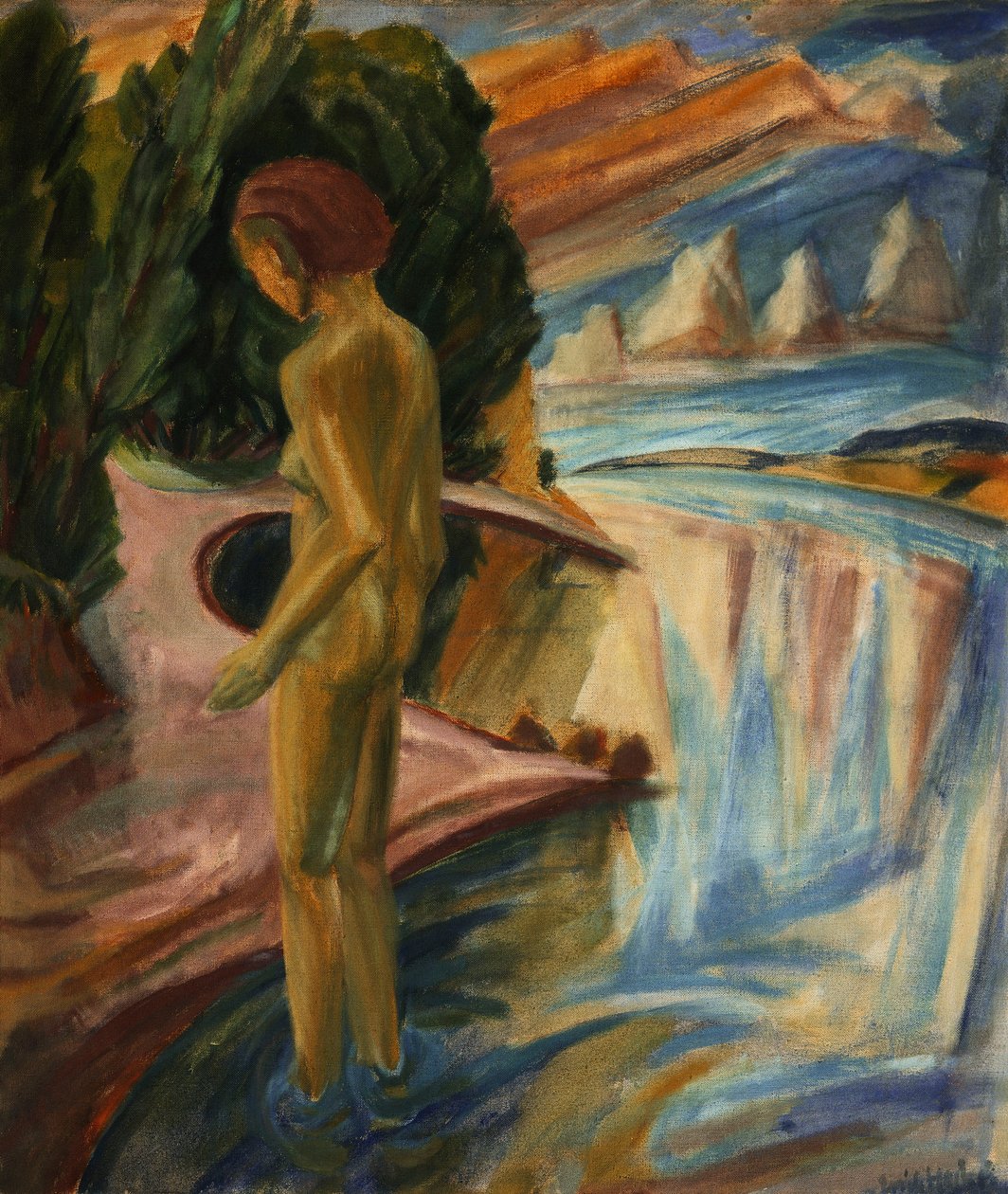 Høsting; Heuernte av Max Beckmann