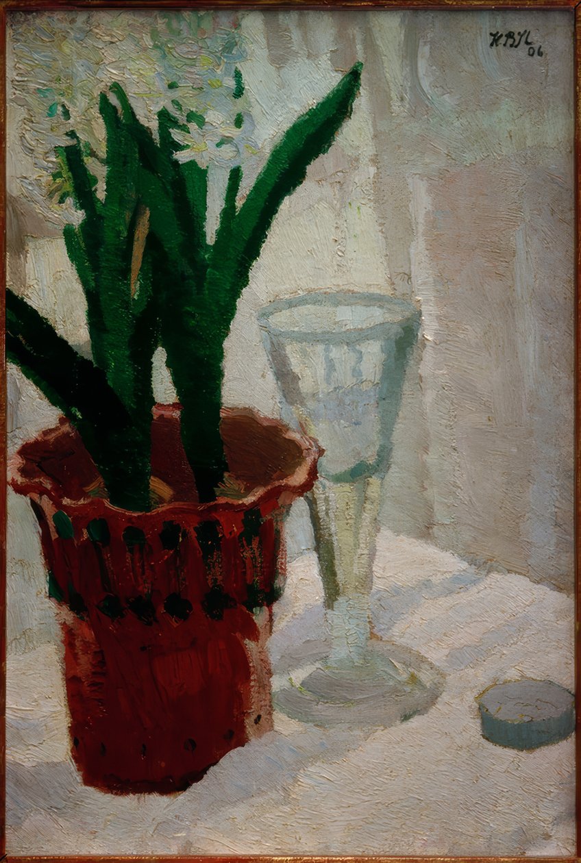 Hyazinthen av Max Beckmann