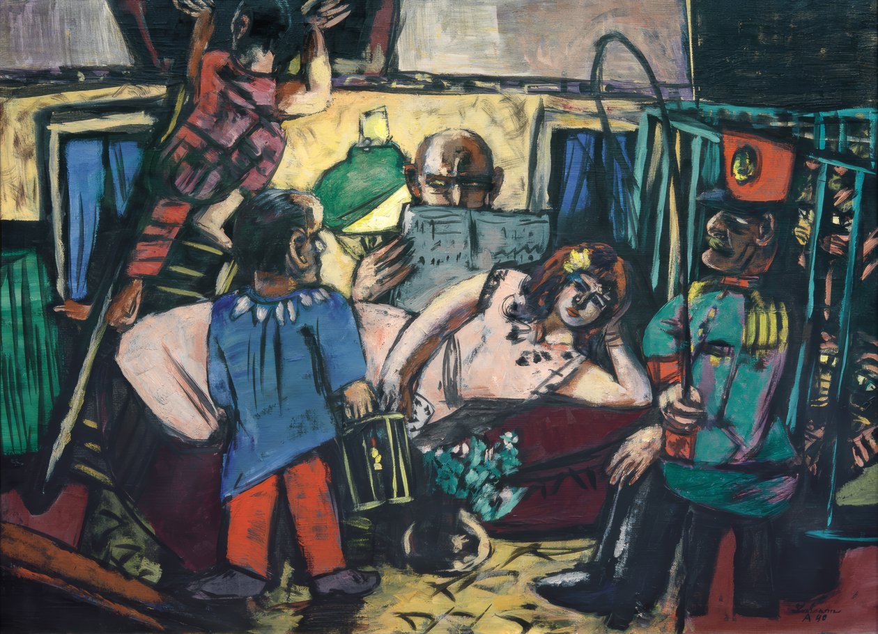 Jeg er Artistenwagen av Max Beckmann