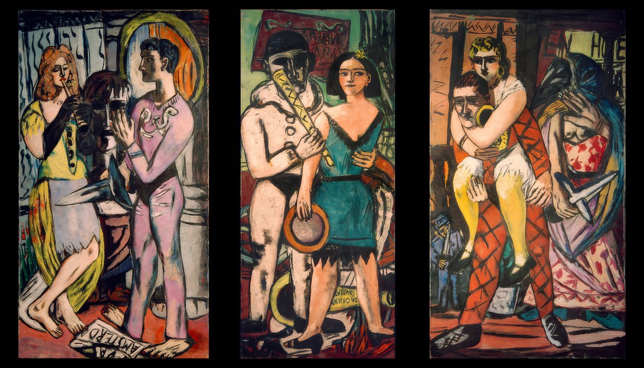 karneval av Max Beckmann