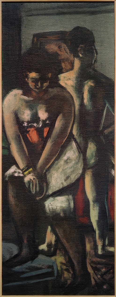Lite morgentoalett av Max Beckmann