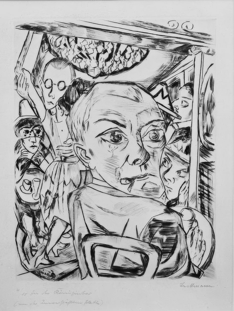 Queen bar av Max Beckmann