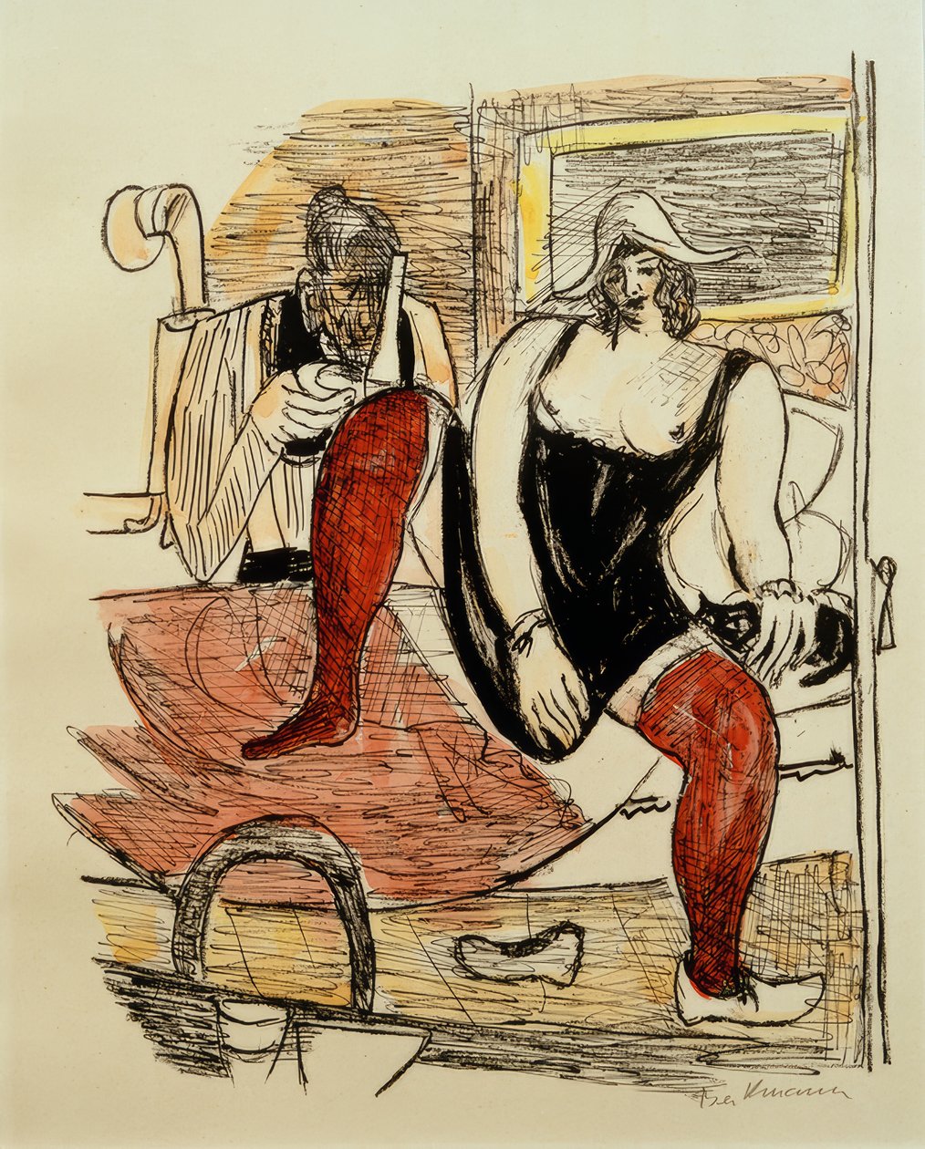 MORGEN (morgenen) av Max Beckmann