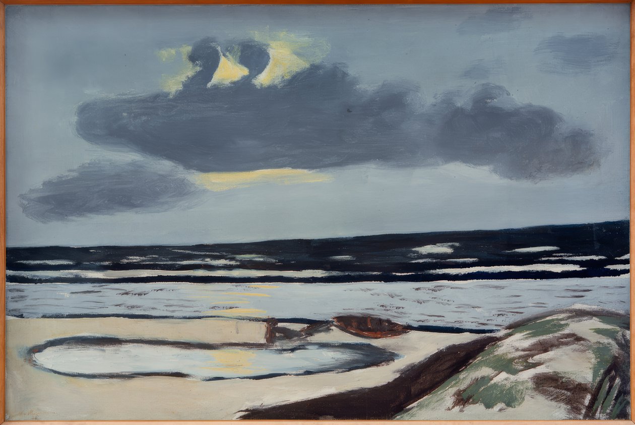 Sjøstrand av Max Beckmann