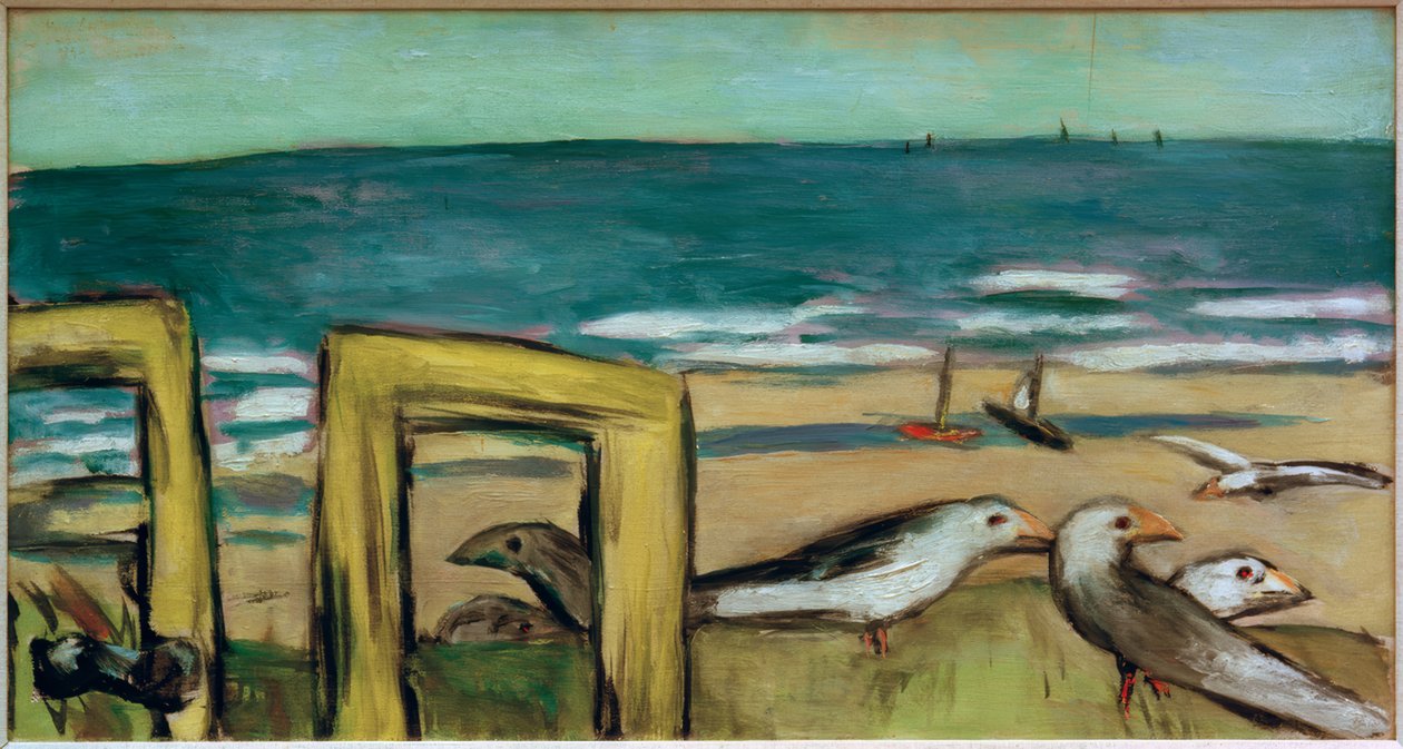 Måker, sol av Max Beckmann