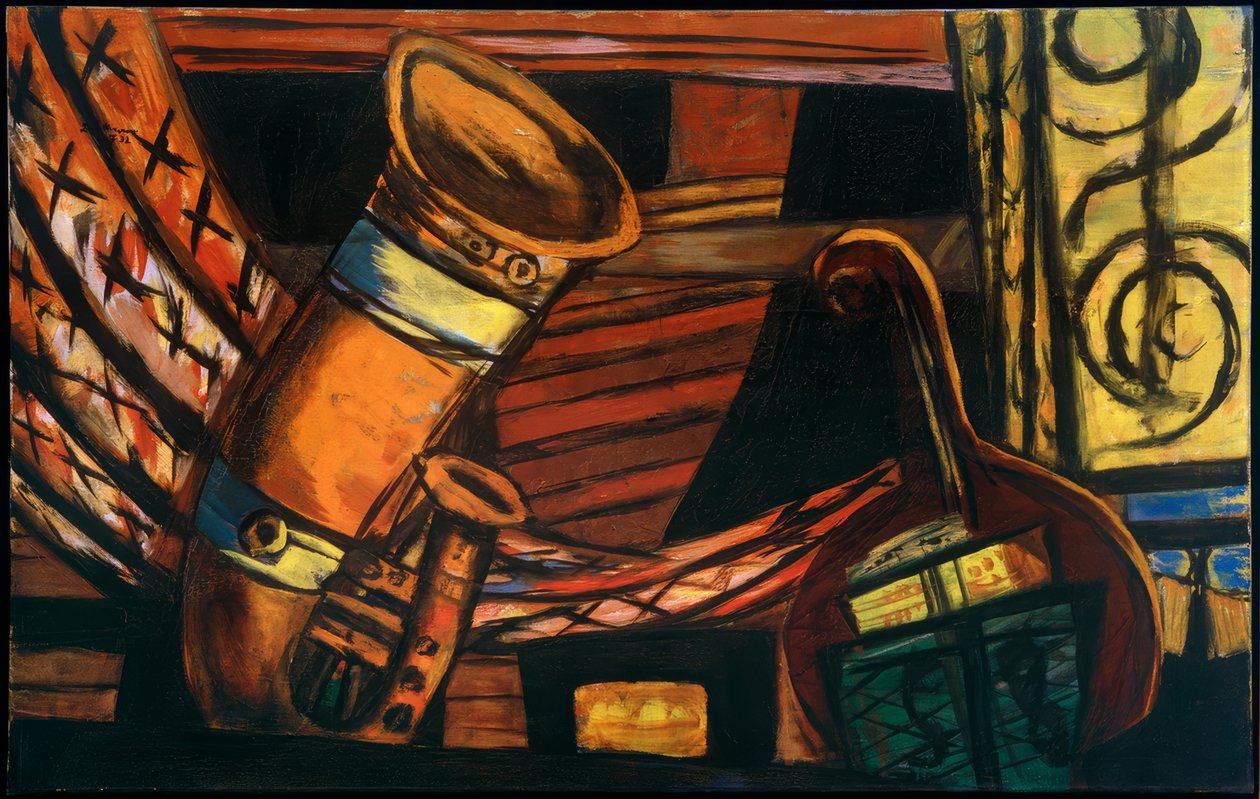 orkester av Max Beckmann