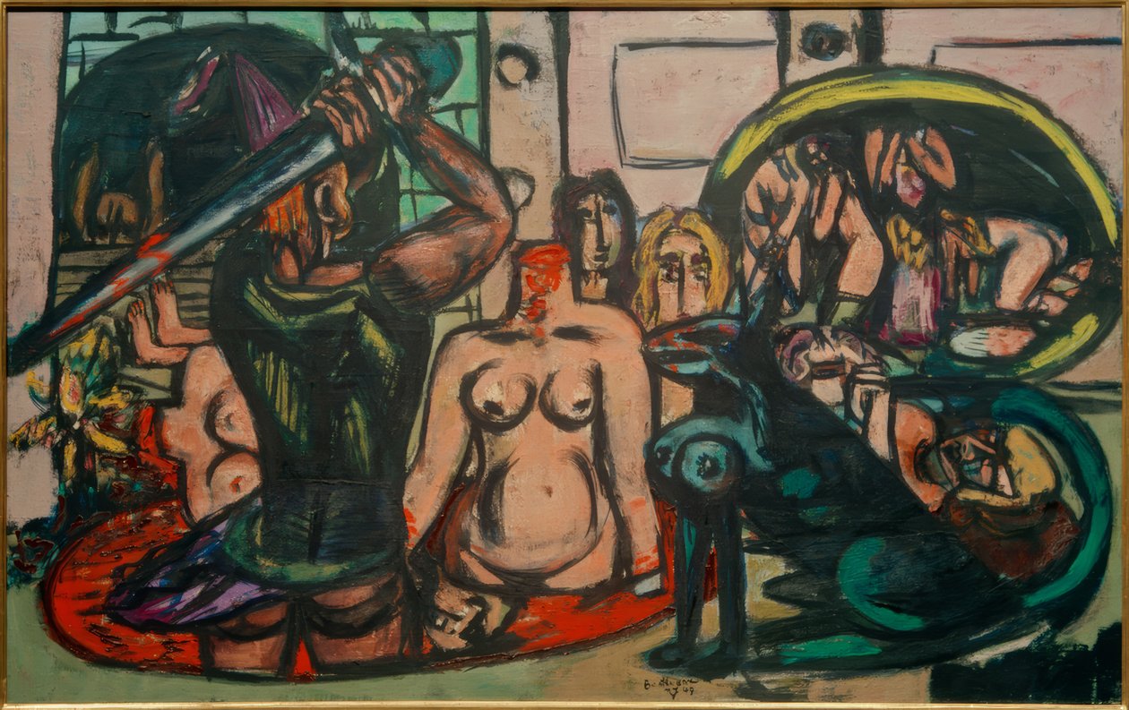 Perseus (Hercules) siste oppgave av Max Beckmann