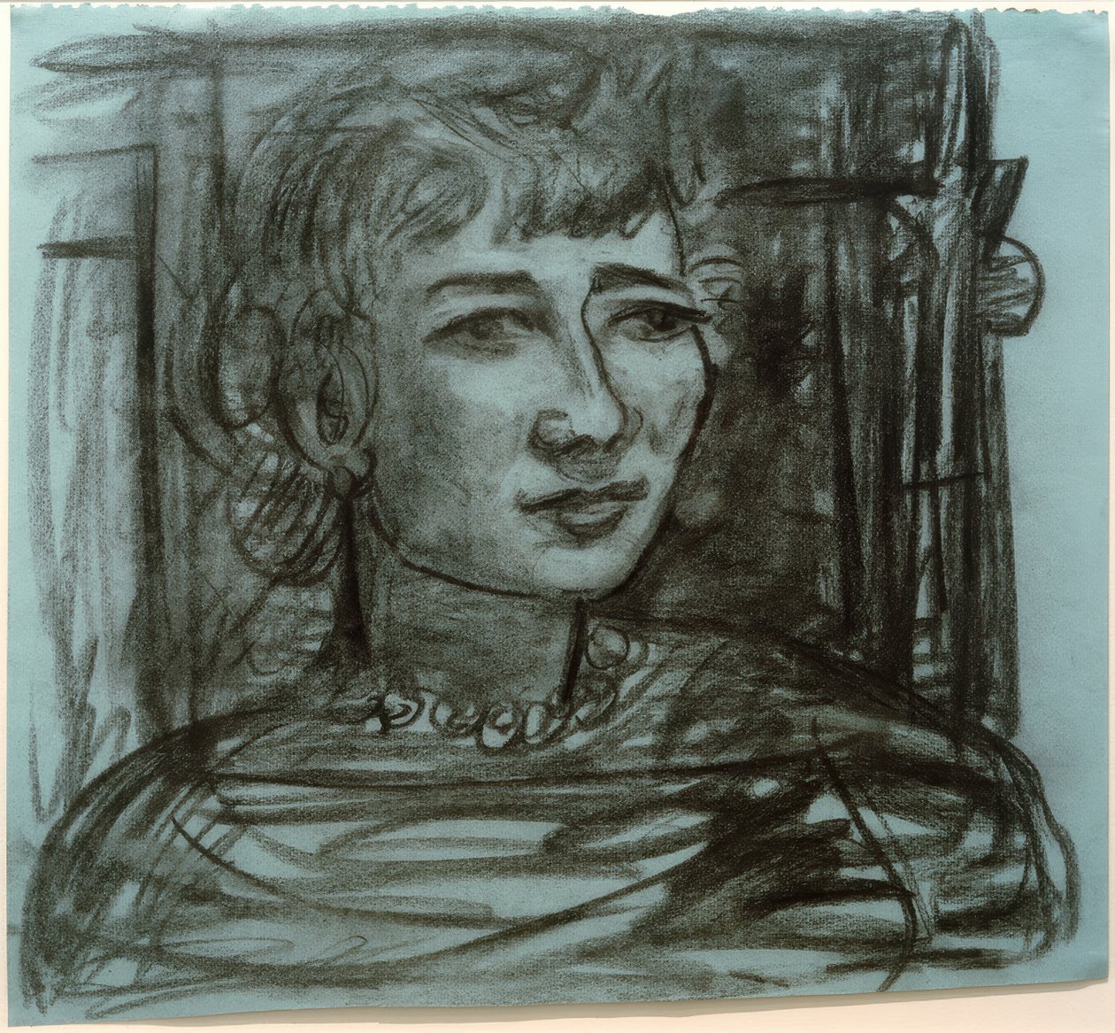 Portrett Frances van Veen av Max Beckmann