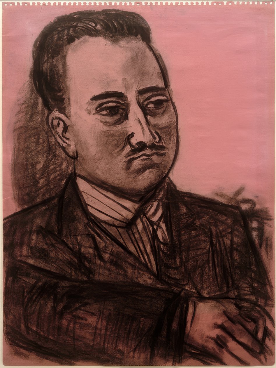 Portrett av Kenneth E. Hudson av Max Beckmann