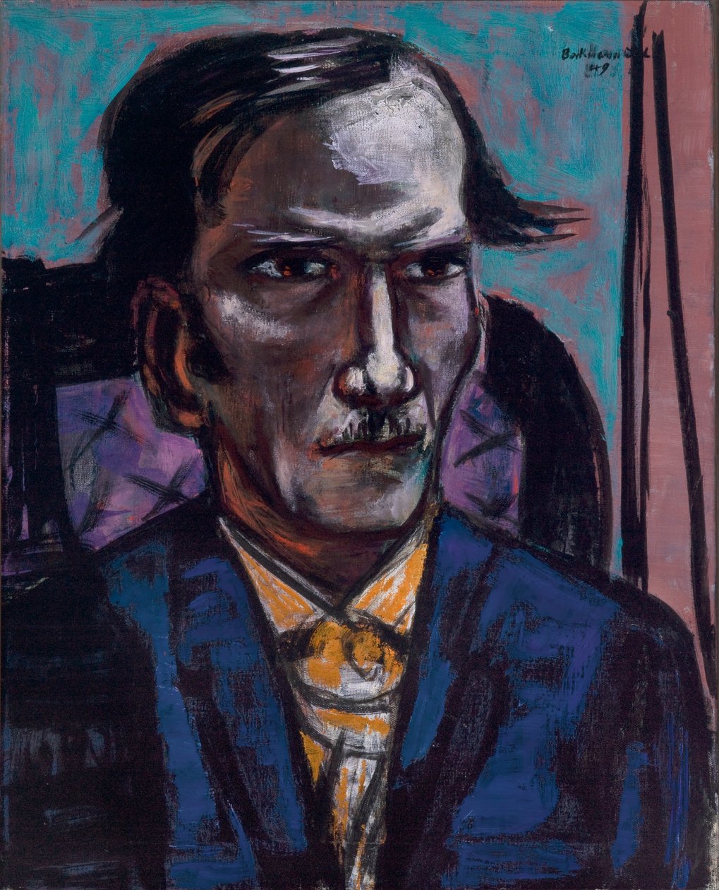 Portrett av Fred Conway av Max Beckmann