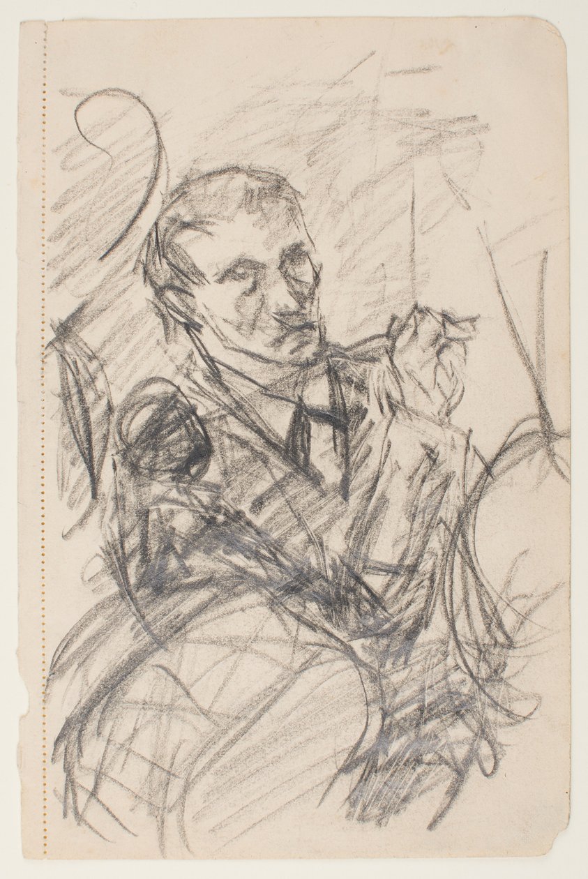 Portrett av Piper (utgiveren) av Max Beckmann