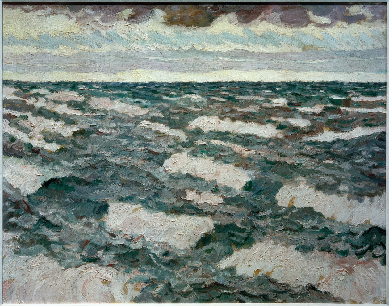 Innsjø om kvelden av Max Beckmann
