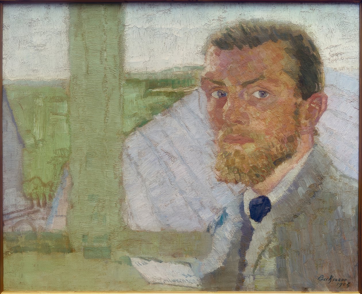 Selvportrett av Max Beckmann