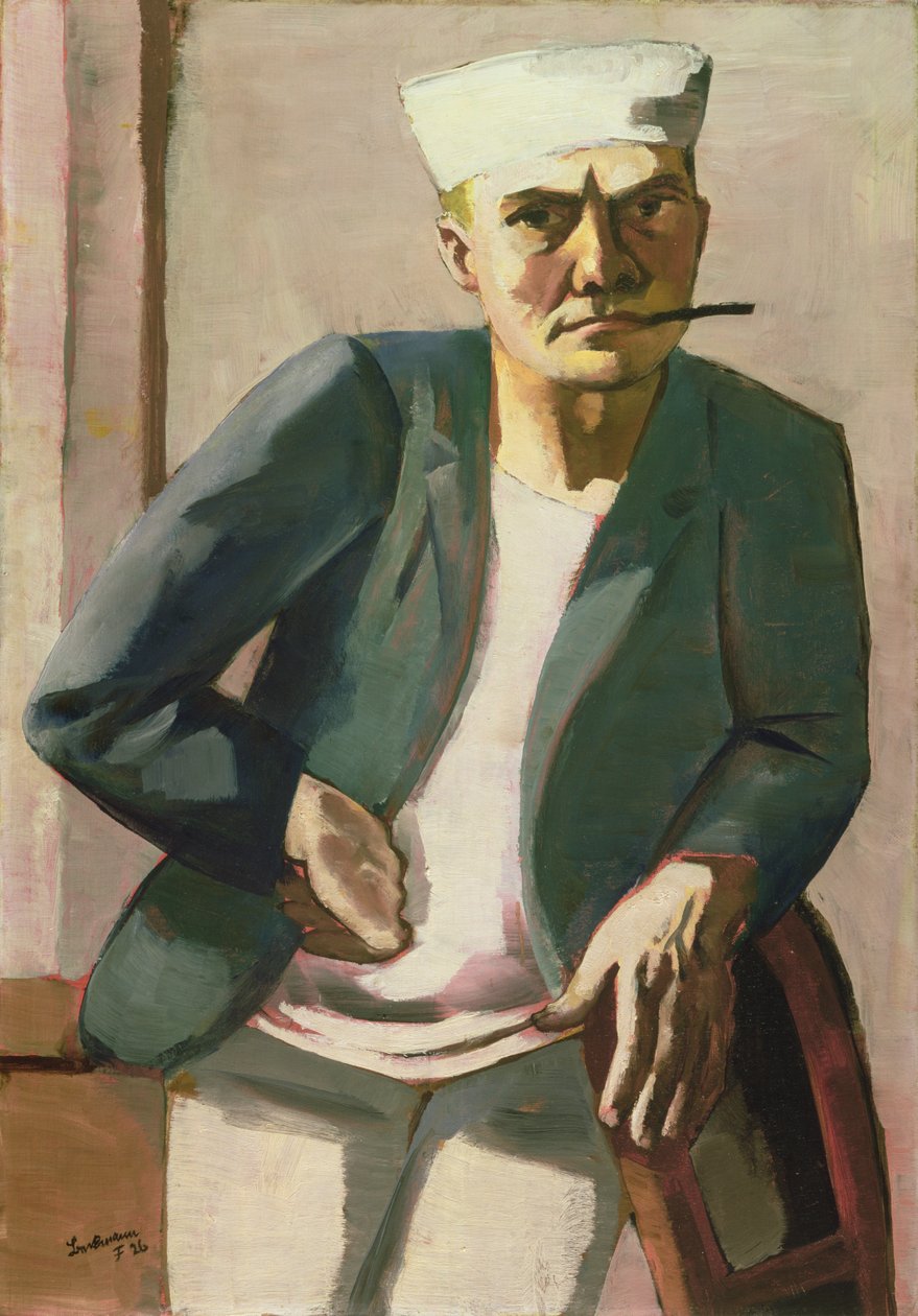 Selvportrett av Max Beckmann