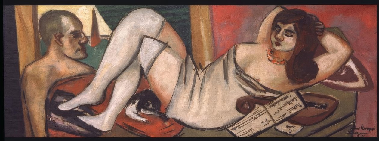 Siesta av Max Beckmann
