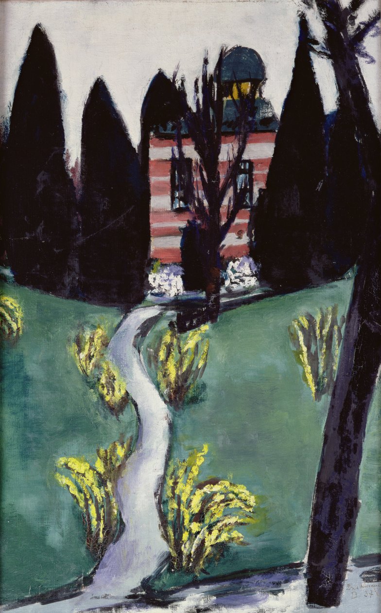 Stourdza-kapellet i Baden-Baden av Max Beckmann