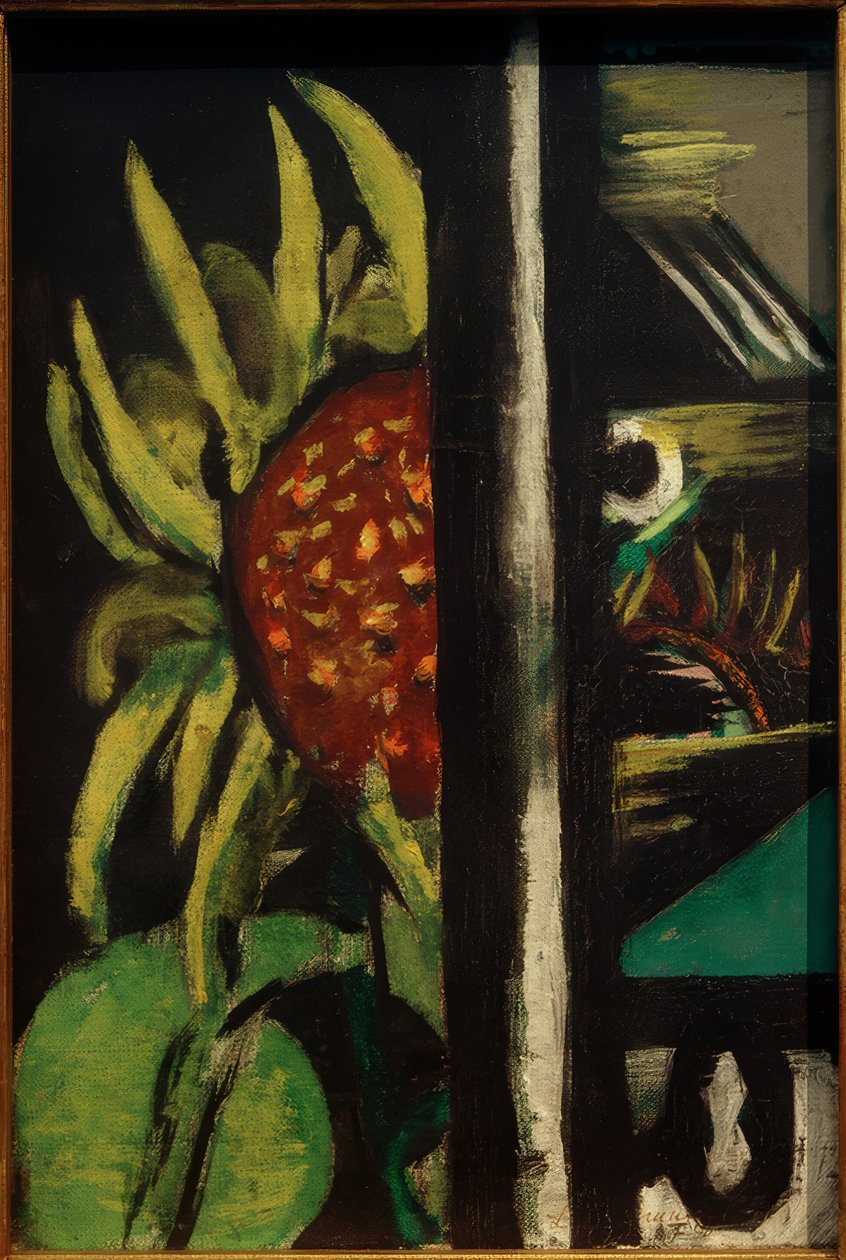 Solsikke av Max Beckmann