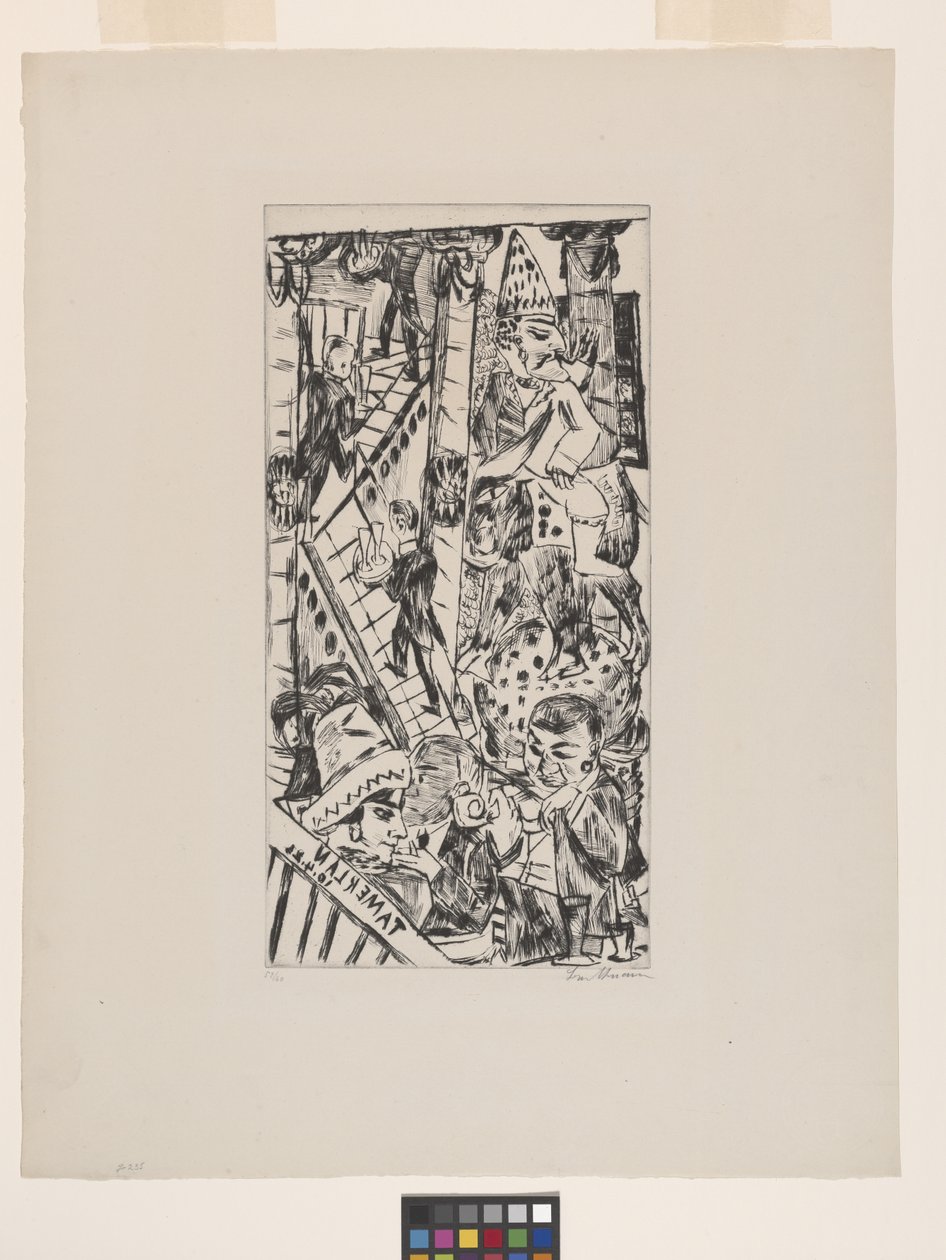 Tamerlan av Max Beckmann
