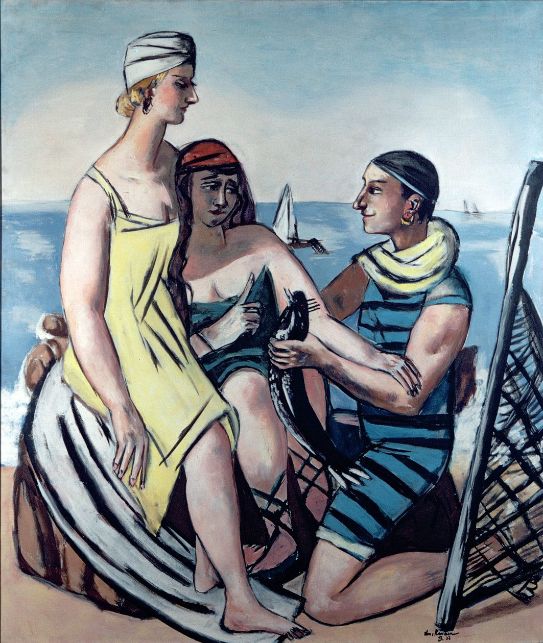 Den lille fisken av Max Beckmann