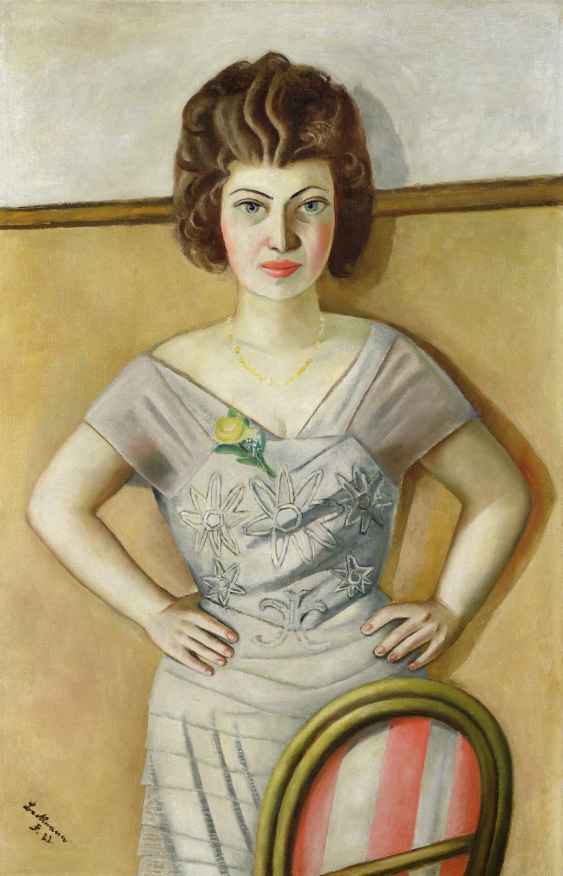 Den rumenske kvinnen av Max Beckmann