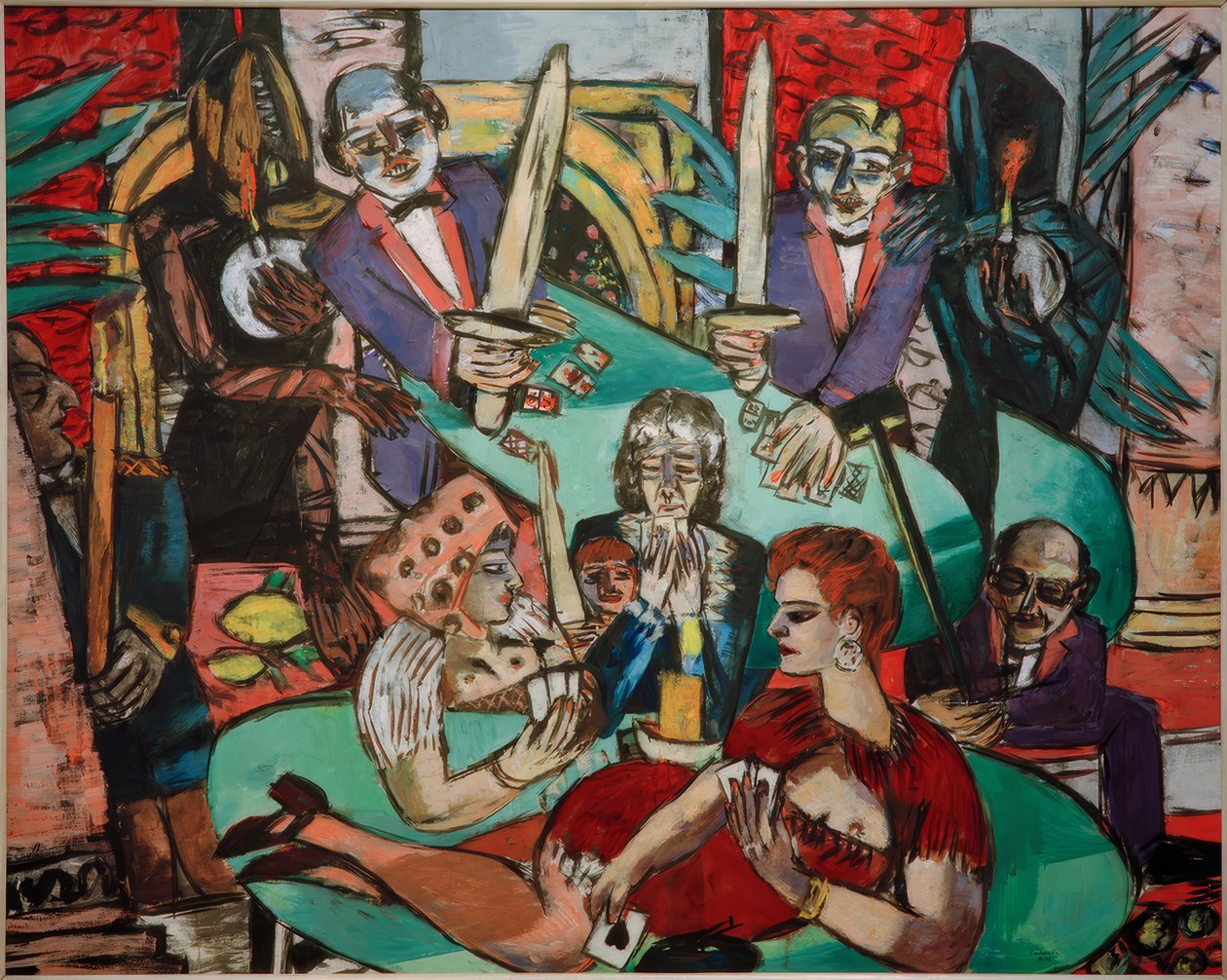 Drøm om Monte Carlo av Max Beckmann
