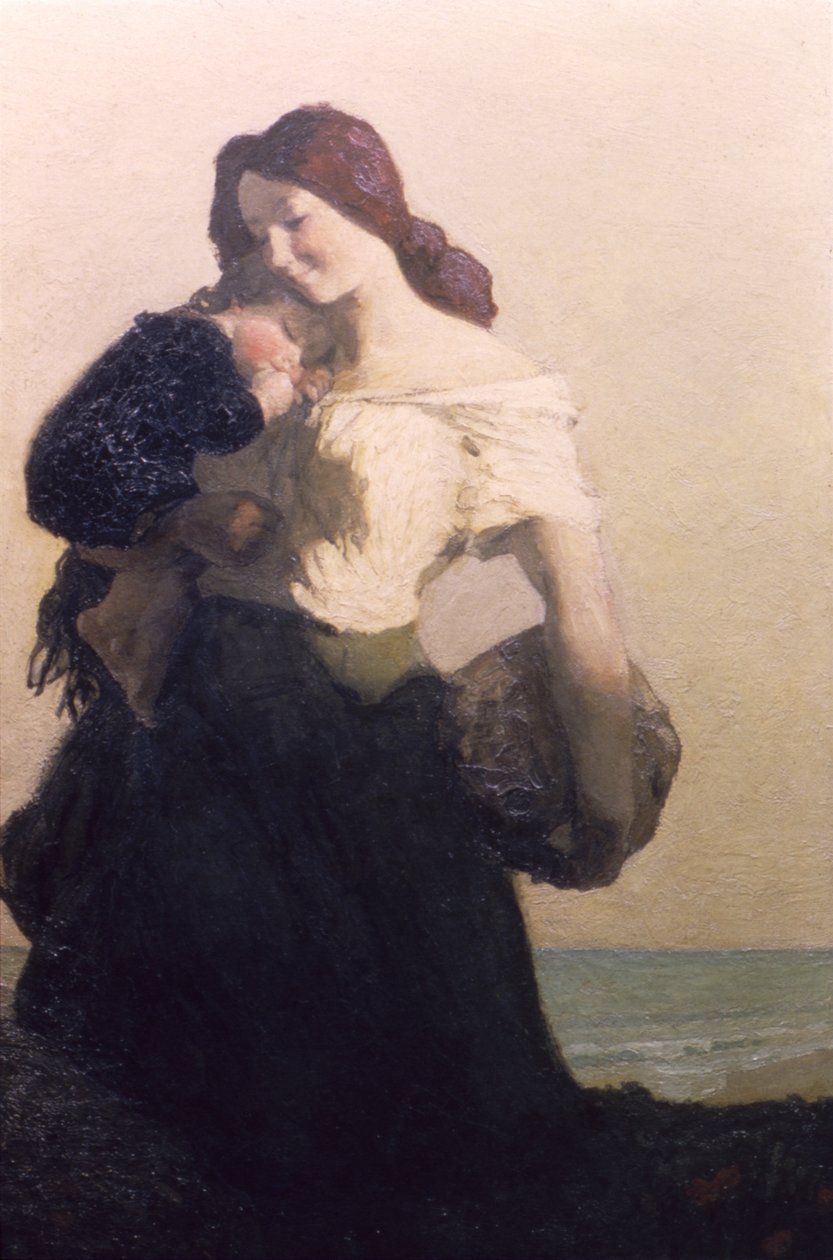 Den glade mor, 1913. av Max Bohm