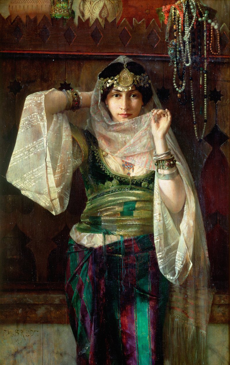 Dronningen av haremet av Ferdinand Max Bredt