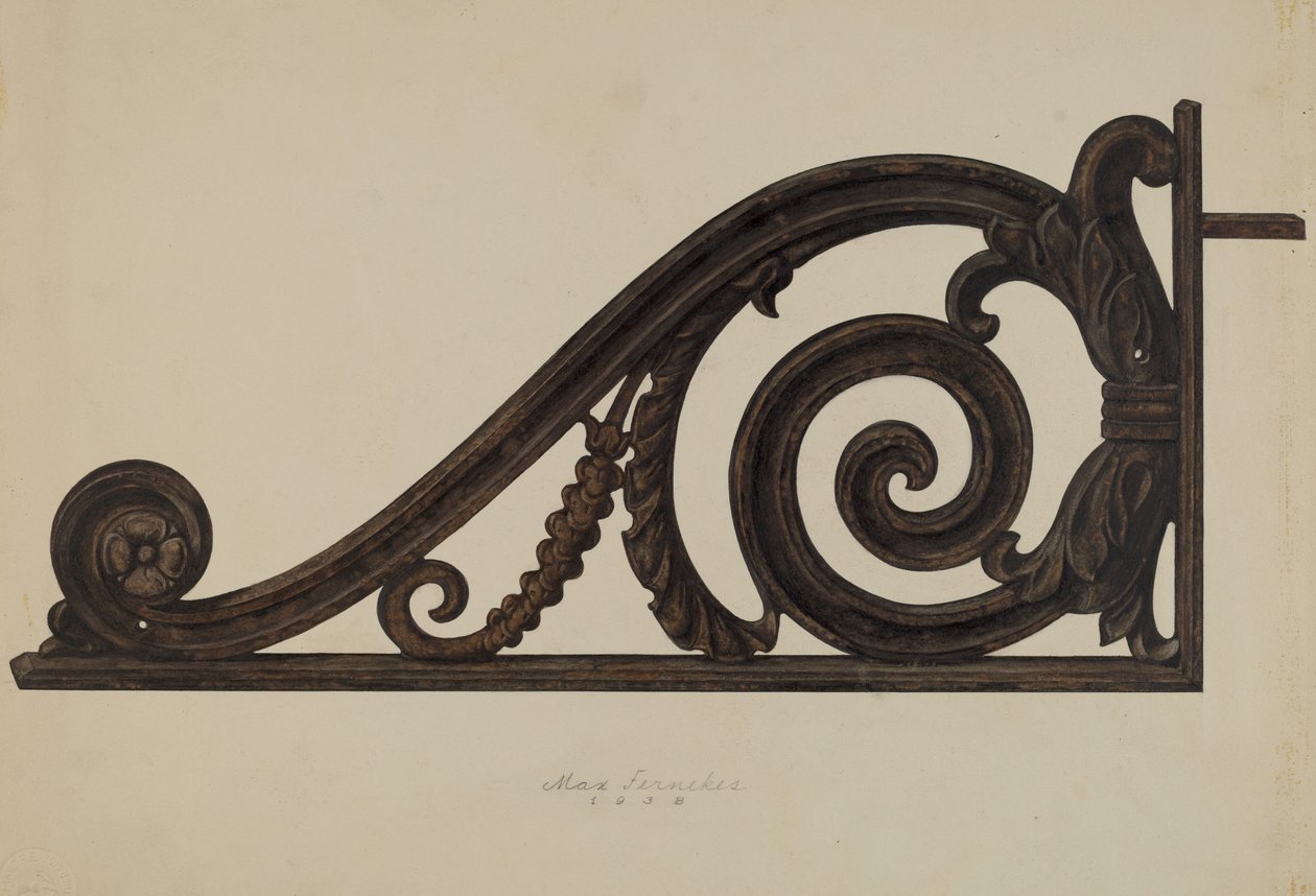 Scroll, 1938. av Max Fernekes