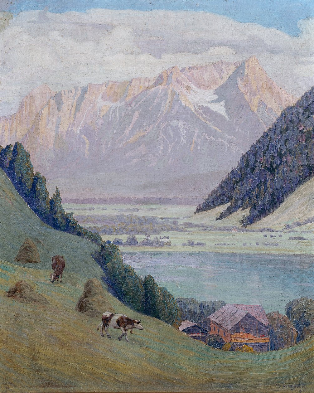 fjellvann av Max Kahrer