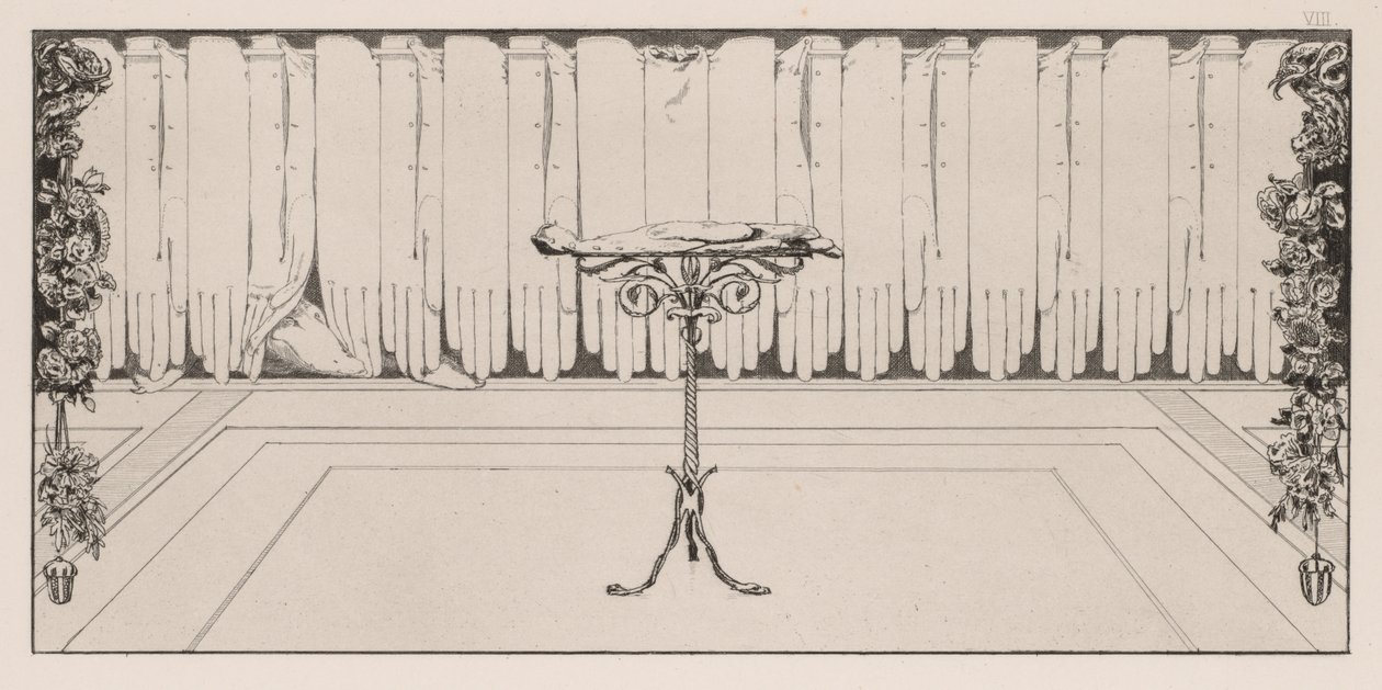 A Glove: Repose, 1880. av Max Klinger