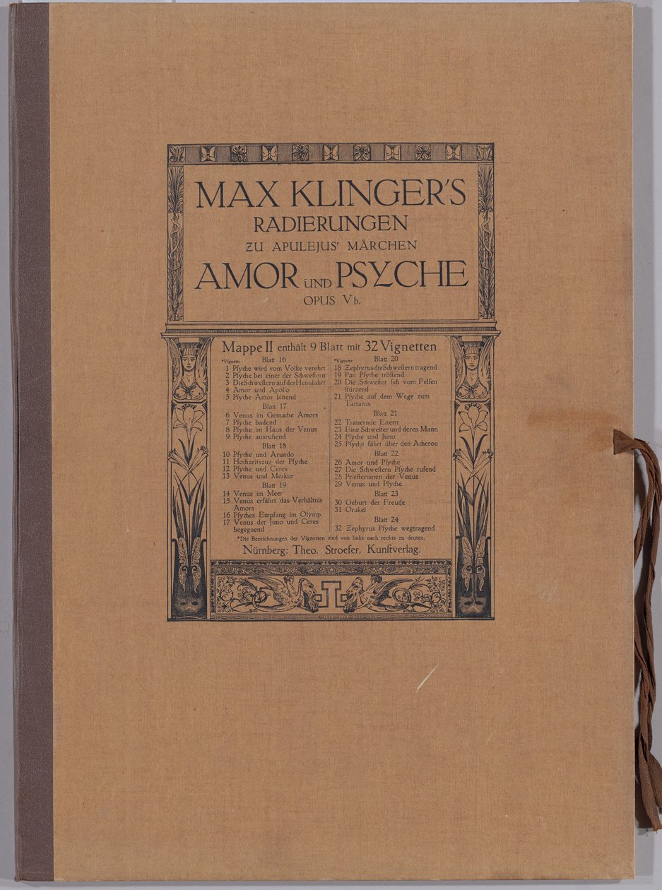 Amor og psyke [Opus Vb] av Max Klinger