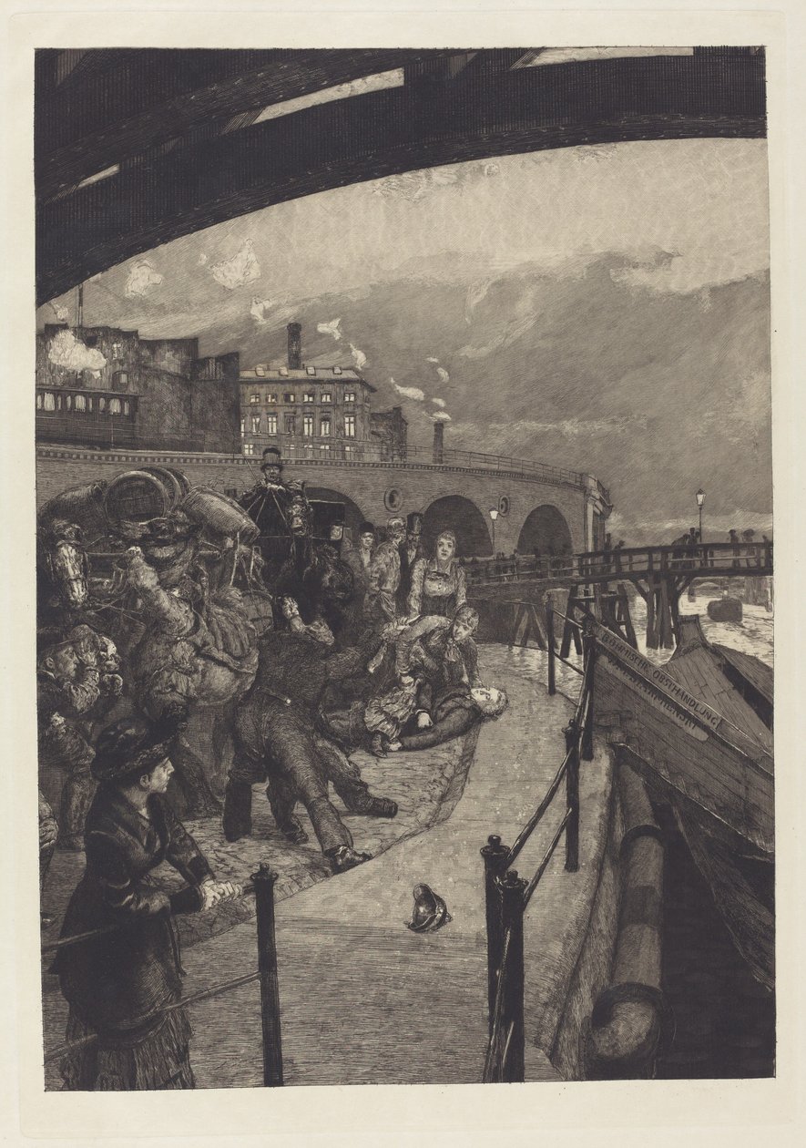 Et mord Et mord, 1883. av Max Klinger